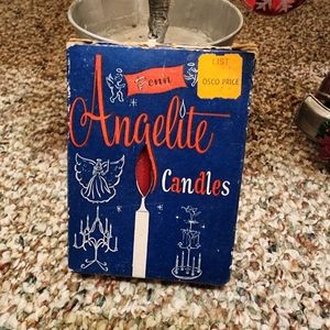 Vintage Angelite Candles